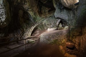 PREDJAMA CASTLE TOUR CAVES SLOVENIA