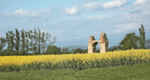 heidentor gate carnuntem petronell roman park