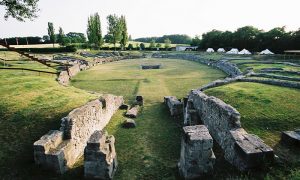 gladiator amphitheater carnuntem petronell roman archaeological park