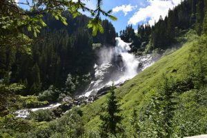 krimml falls near wildkogel rodelbahn