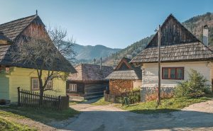 the village of Vlkolínec