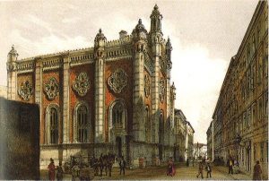 Jewish Vienna Leopoldstadt Temple in 1858