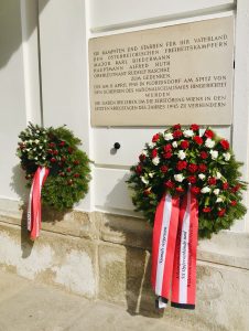 Operation Radetzky Memorial in Am Spitz Floridsdorf